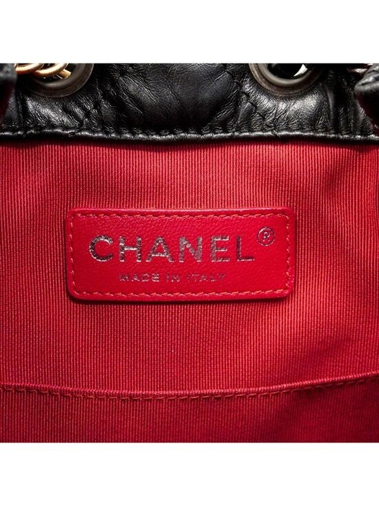 Chanel Backpack Blanc Calfskin Black Gold Silver main image 5